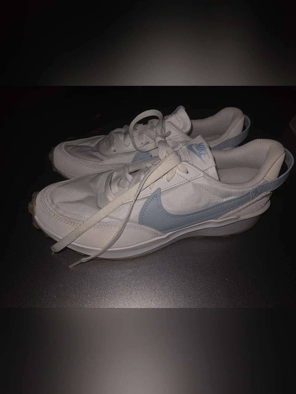 Brand New Size 9.5 Nike Women's White and Light Blue Running Sneakers No Box